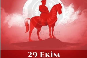 29 Ekim Cumhuriyet Bayramımızı kutluyoruz.
