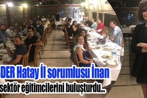 ÖSOB-DER Hatay Özel sektör eğitimcilerini buluşturdu… 