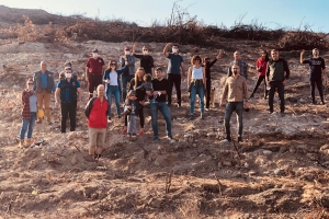 ÖSÖBDER'in Hatay'daki Fidam Ekim Etkinliği