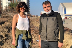 ÖSÖBDER'in Hatay'daki Fidam Ekim Etkinliği