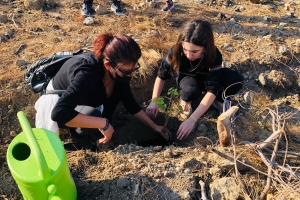 ÖSÖBDER'in Hatay'daki Fidam Ekim Etkinliği