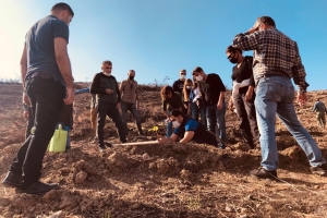 ÖSÖBDER'in Hatay'daki Fidam Ekim Etkinliği