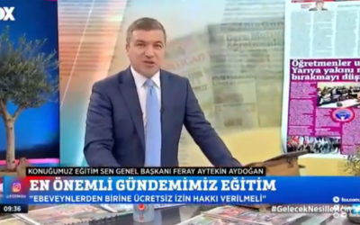 ÖSÖB-DER FOX TV'YE KONUK OLDU