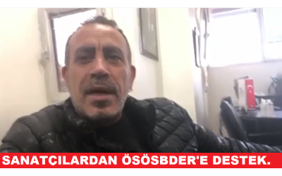 ÖSÖB-DER'E DEĞERLİ SANATÇILARIMIZDAN DESTEK