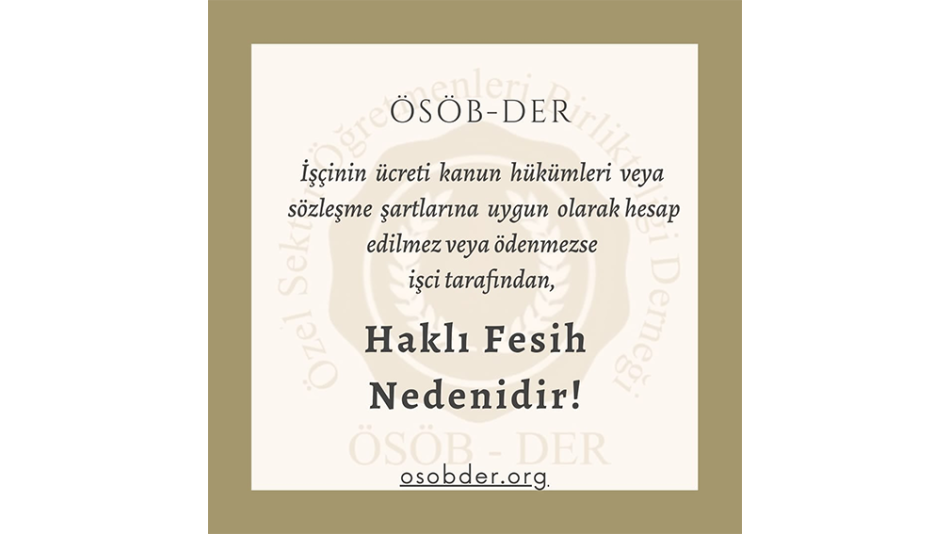 Haklı Fesih
