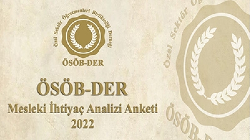 ÖSÖB-DER Mesleki İhtiyaç Analizi Anketi-2022 Sonuç Raporu