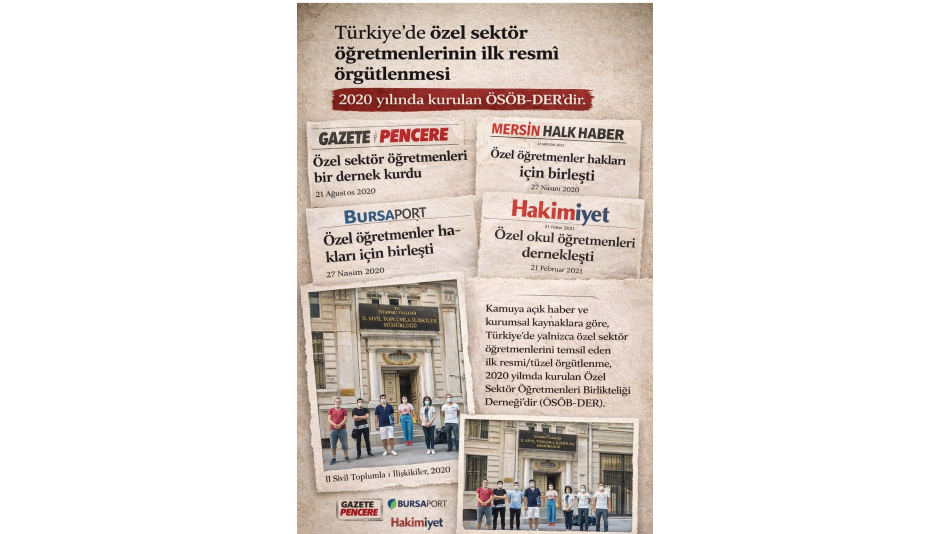 Özel Sektör Öğretmenleri Örgütleniyor?